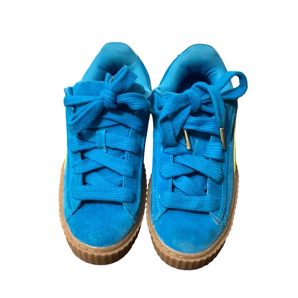 PUMA Fenty Creeper Sneakers Blue Gum Sole Women’s Size 6.5